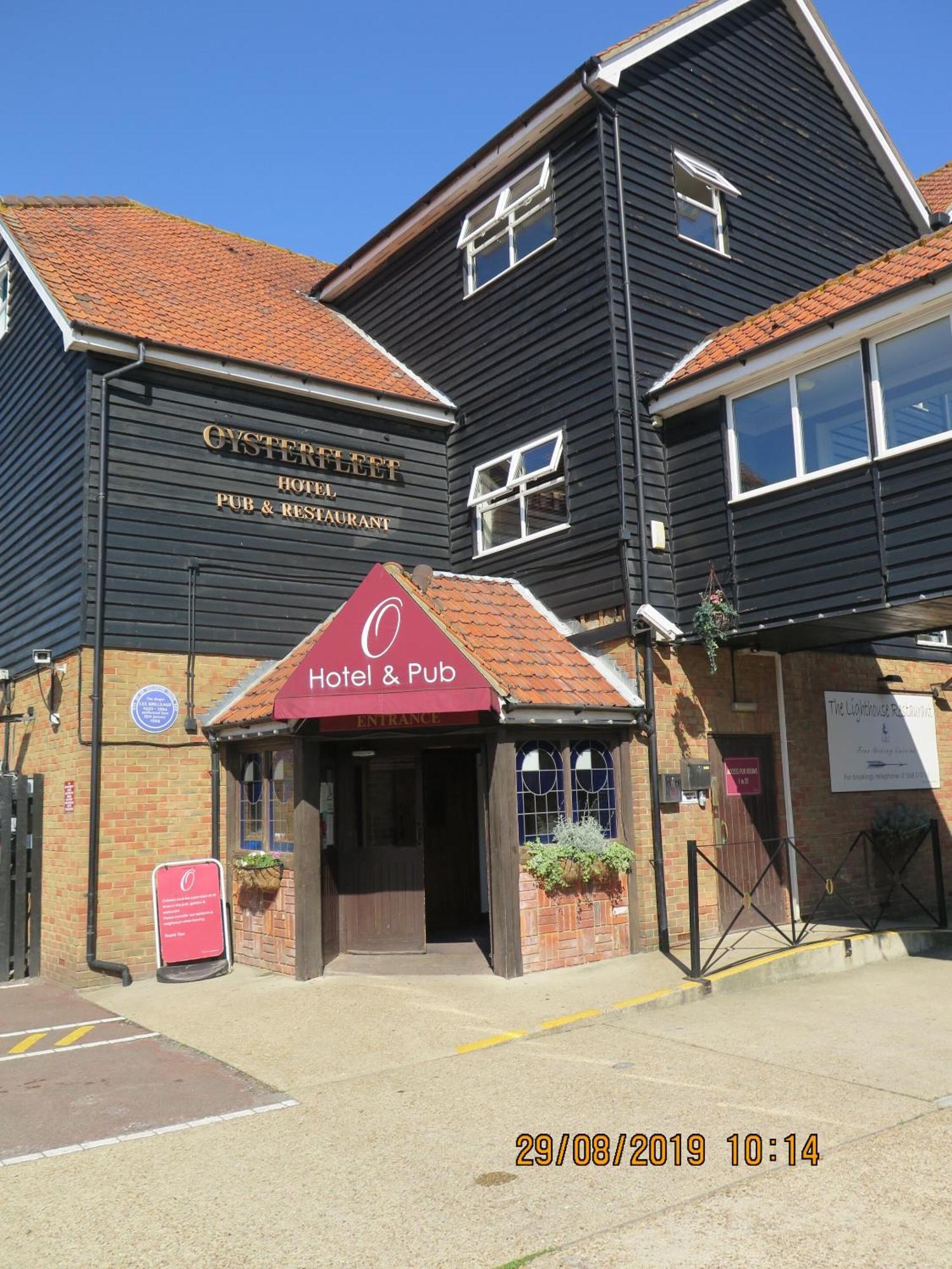 Oyster Fleet Hotel Canvey Island Exteriér fotografie