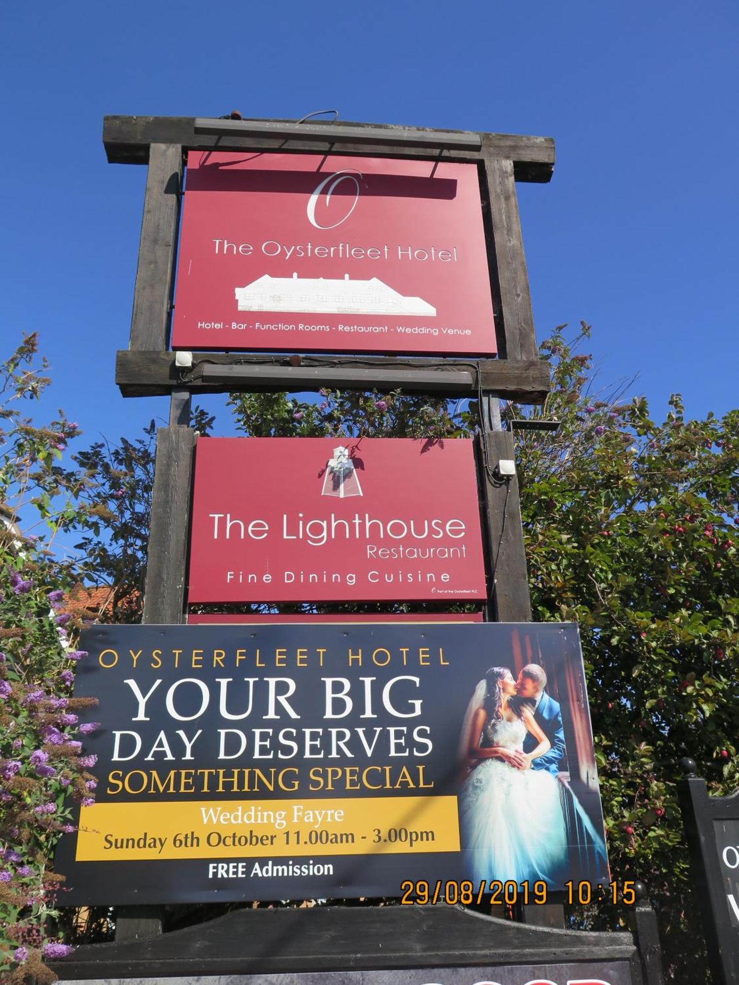Oyster Fleet Hotel Canvey Island Exteriér fotografie